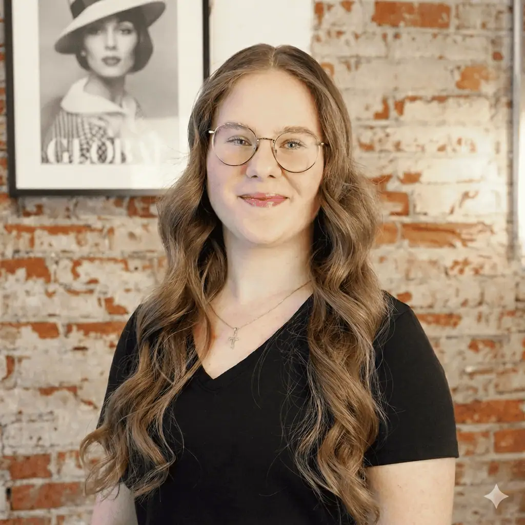 Amanda Kersnik, apprentice stylist at Elevate Beauty Lofts in Etobicoke, Toronto